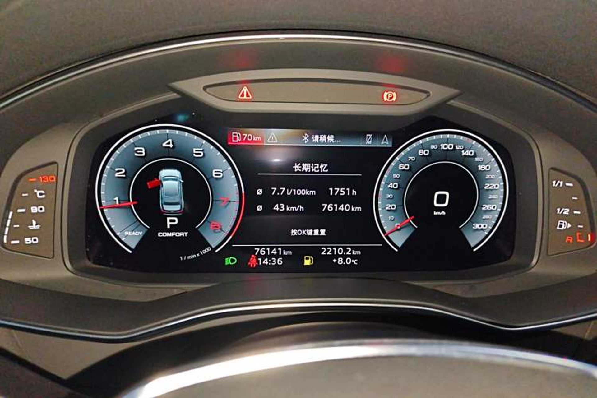 Used Audi A6L 2022 40 TFSI Luxury Dynamic Model Instrument Cluster