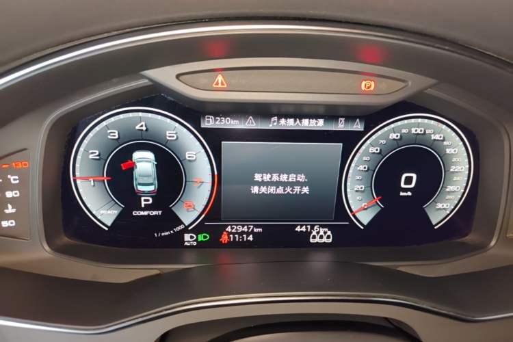 Used Audi A6L 2022 45 TFSI Prestige Elegant Edition Instrument Cluster