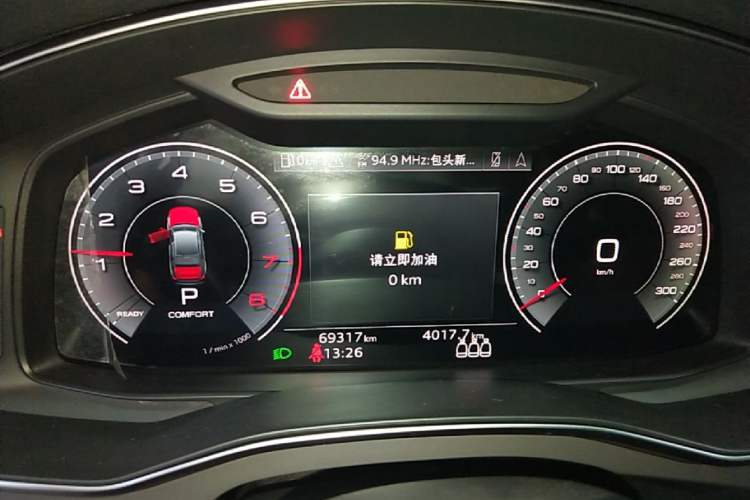 Used Audi A6L 2022 40 TFSI Luxury Prestige Edition Instrument Cluster