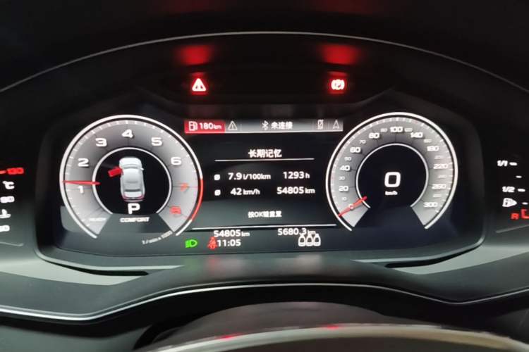 Used Audi A6L 2022 40 TFSI Luxury Dynamic Model Instrument Cluster