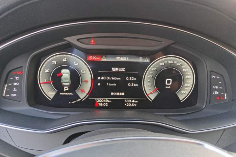 Used Audi A6L 2022 45 TFSI Prestige Elegant Edition Instrument Cluster