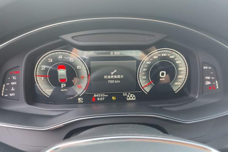 Used Audi A6L 2022 40 TFSI Luxury Dynamic Model Instrument Cluster