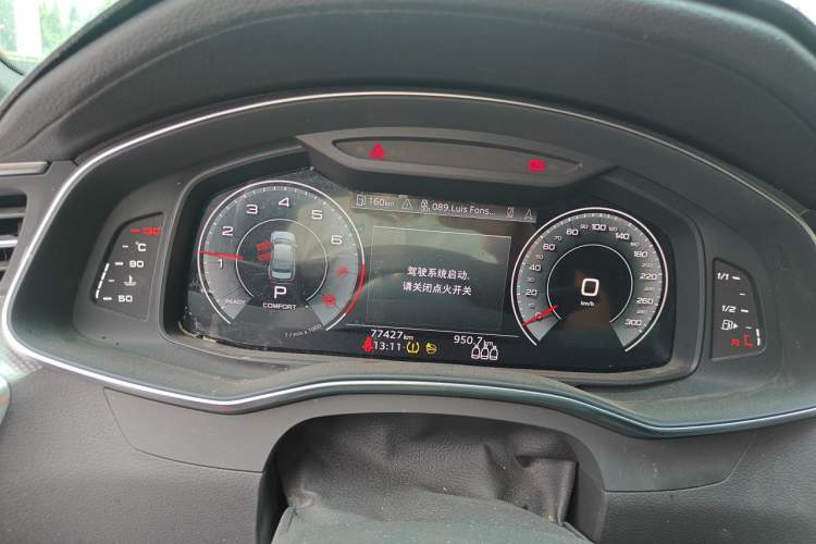 Used Audi A6L 2022 40 TFSI Luxury Dynamic Model Instrument Cluster