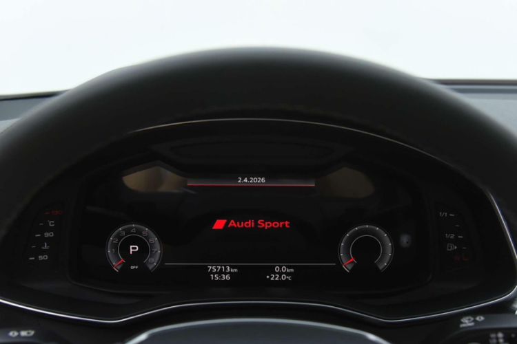Used Audi A6L 2022 40 TFSI Luxury Dynamic Model Odometer Close Up