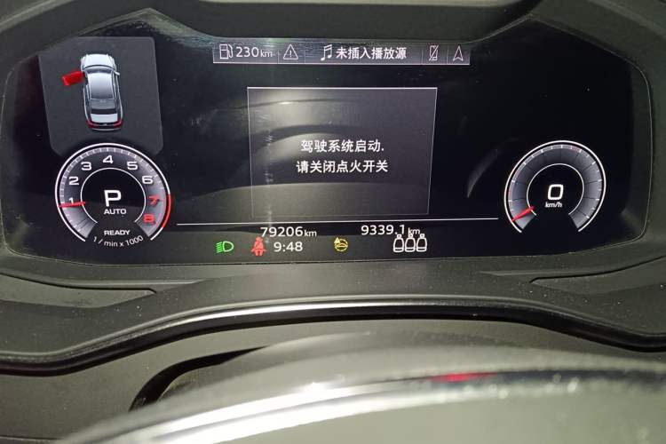 Used Audi A6L 2022 45 TFSI Prestige Dynamic Edition Odometer Close Up