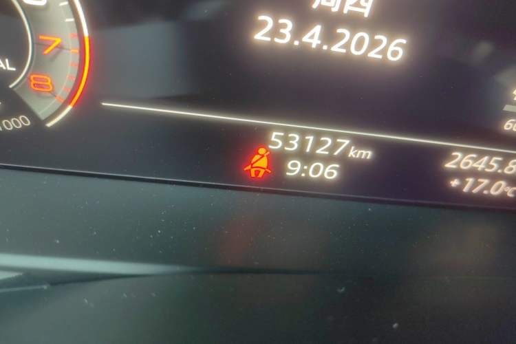 Used Audi A6L 2022 45 TFSI quattro Prestige Dynamic Edition Odometer Close Up