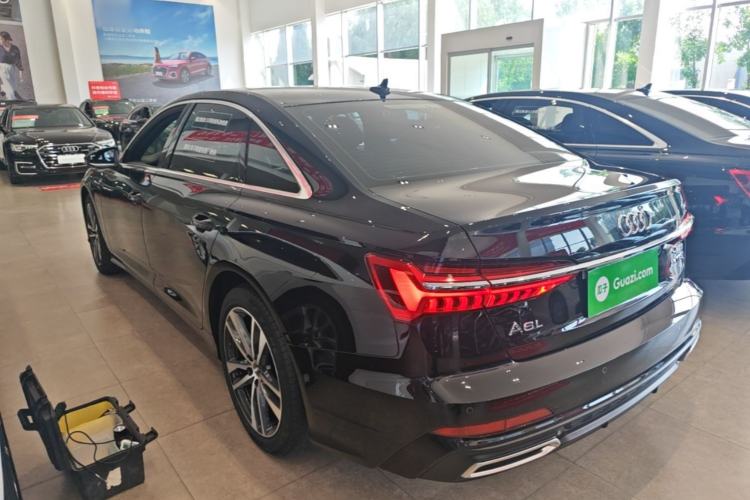 Used Audi A6L 2022 40 TFSI Luxury Dynamic Model Rear Left 45 Deg