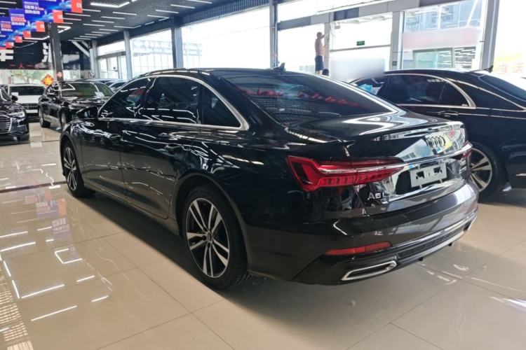 Used Audi A6L 2022 40 TFSI Luxury Dynamic Model Rear Left 45 Deg