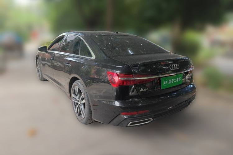 Used Audi A6L 2022 40 TFSI Luxury Dynamic Model Rear Left 45 Deg