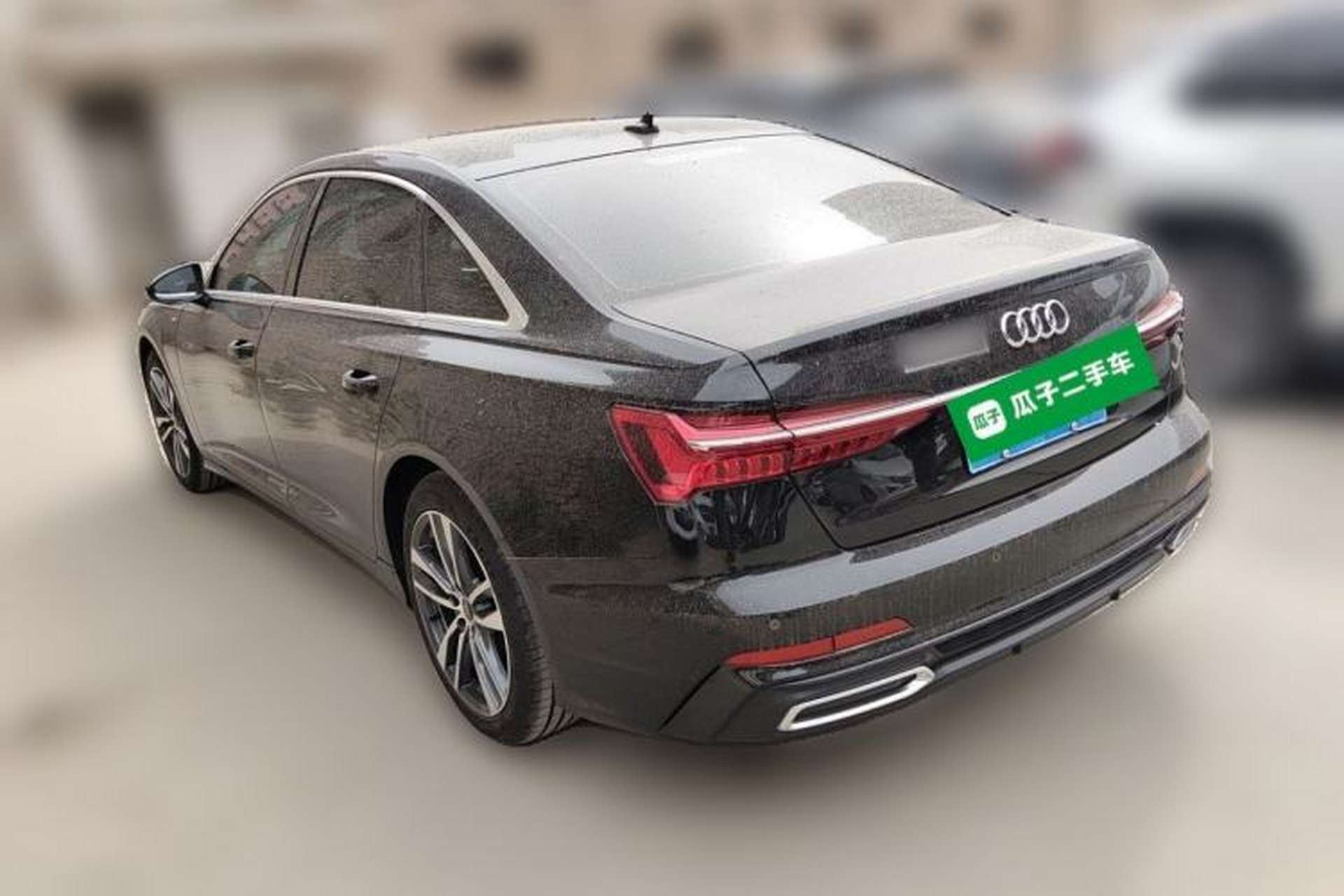 Used Audi A6L 2022 40 TFSI Luxury Dynamic Model Rear Left 45 Deg