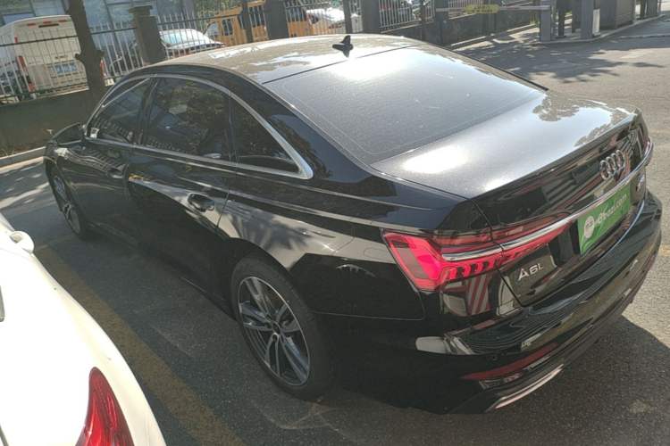 Used Audi A6L 2022 40 TFSI Luxury Dynamic Model Rear Left 45 Deg