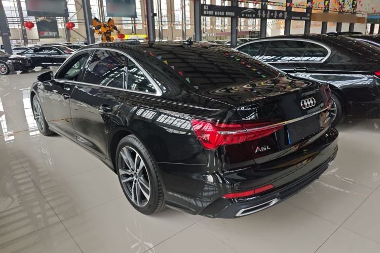 Used Audi A6L 2022 40 TFSI Luxury Dynamic Model Rear Left 45 Deg