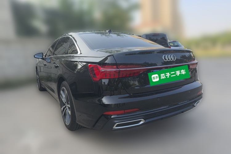 Used Audi A6L 2022 40 TFSI Luxury Dynamic Model Rear Left 45 Deg