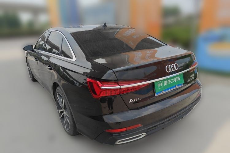 Used Audi A6L 2022 40 TFSI Luxury Dynamic Model Rear Left 45 Deg