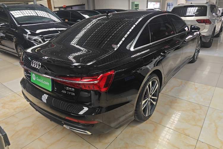 Used Audi A6L 2022 40 TFSI Luxury Dynamic Model Rear Right 45 Deg