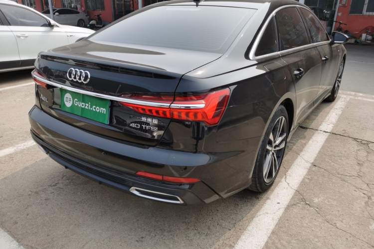 Used Audi A6L 2022 40 TFSI Luxury Dynamic Model Rear Right 45 Deg
