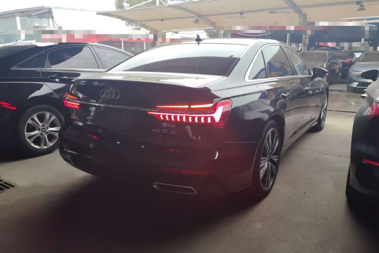 Used Audi A6L 2022 40 TFSI Luxury Dynamic Model Rear Right 45 Deg