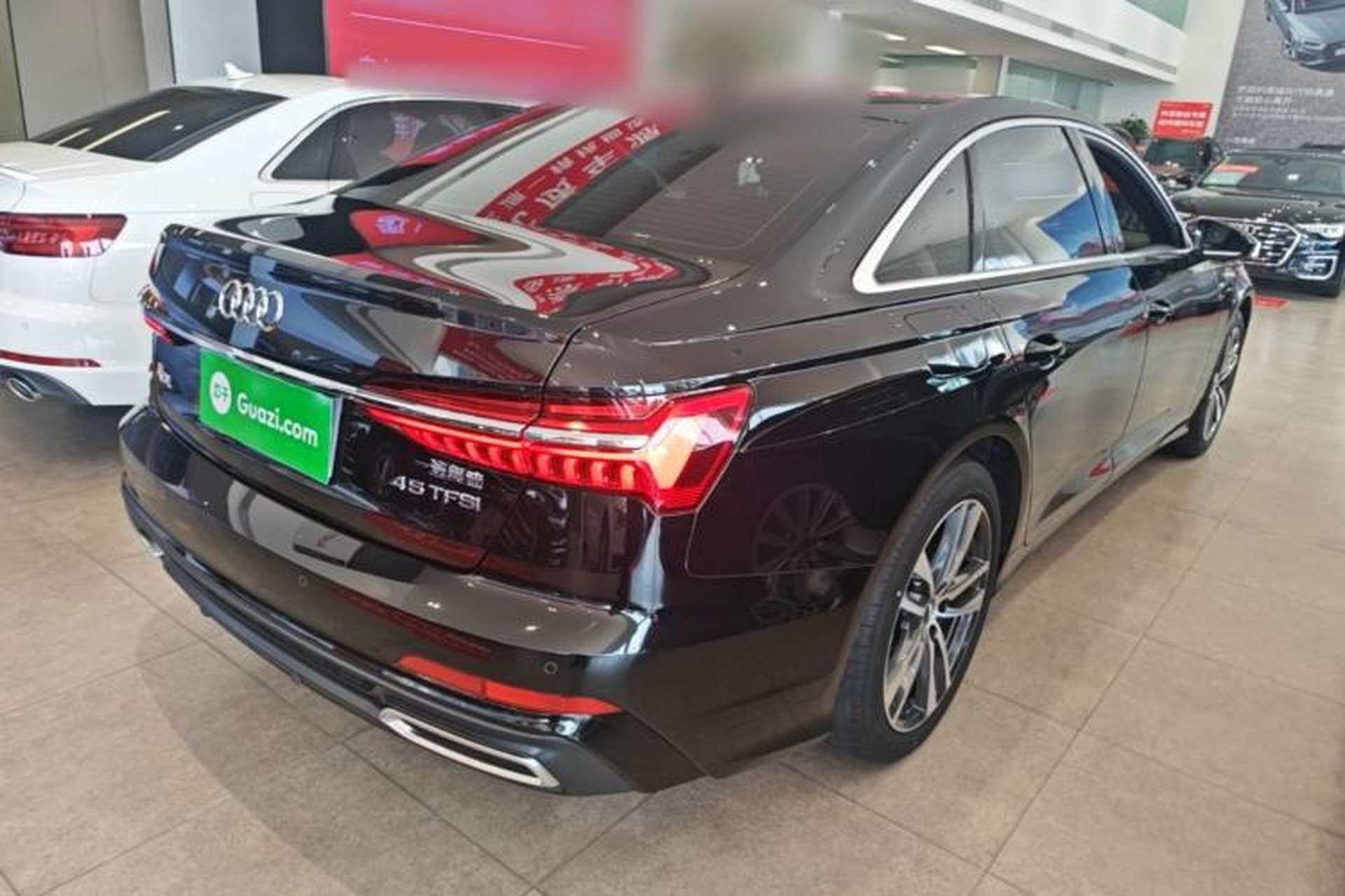 Used Audi A6L 2022 40 TFSI Luxury Dynamic Model Rear Right 45 Deg