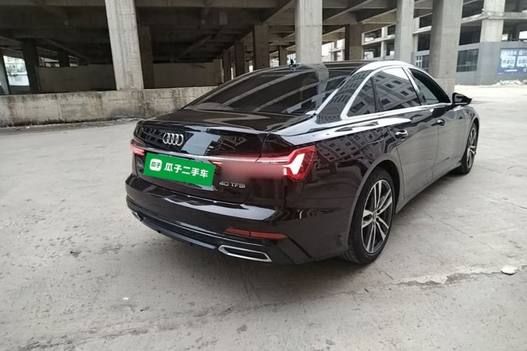 Used Audi A6L 2022 40 TFSI Luxury Dynamic Model Rear Right 45 Deg