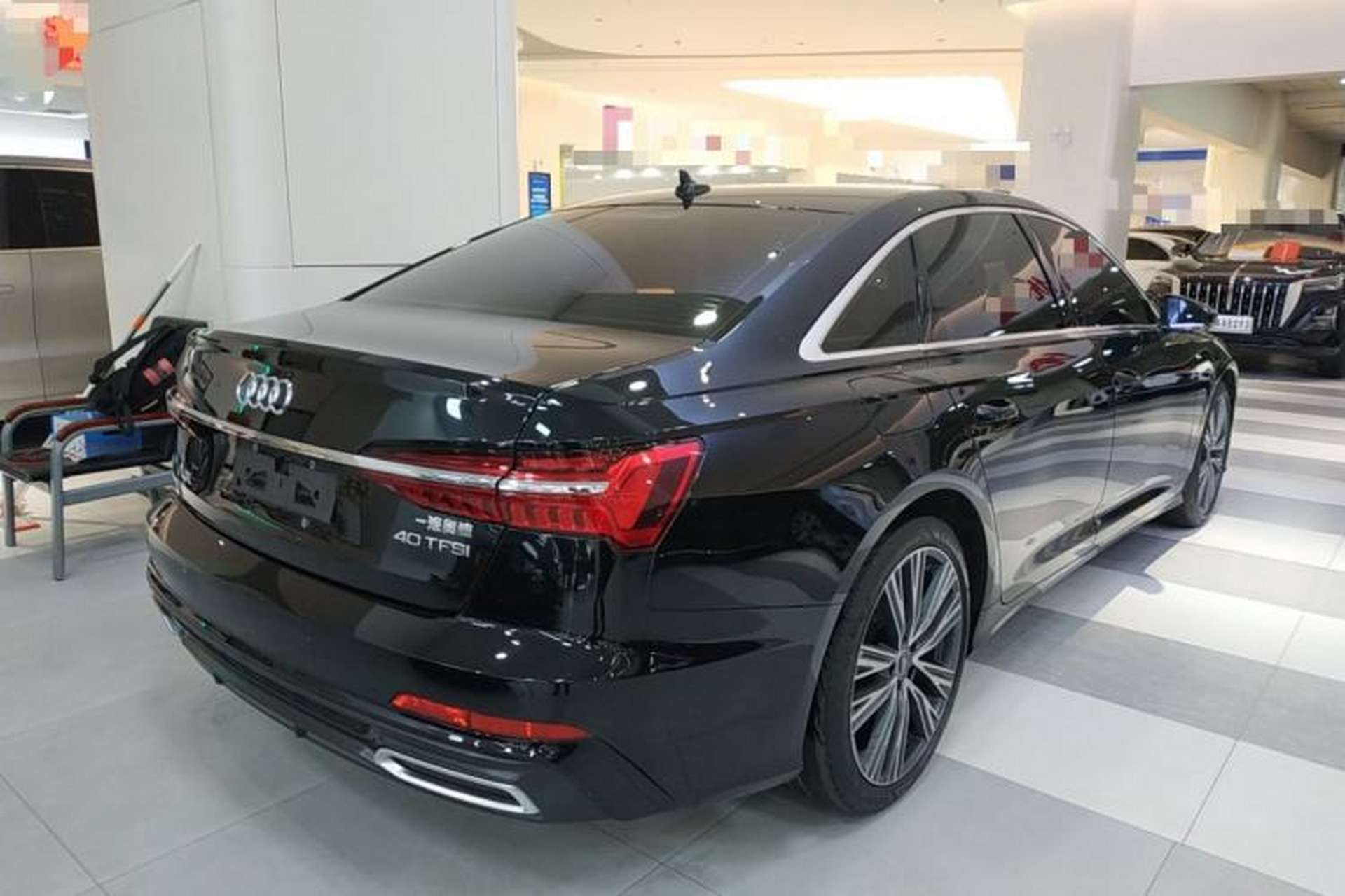 Used Audi A6L 2022 40 TFSI Luxury Dynamic Model Rear Right 45 Deg