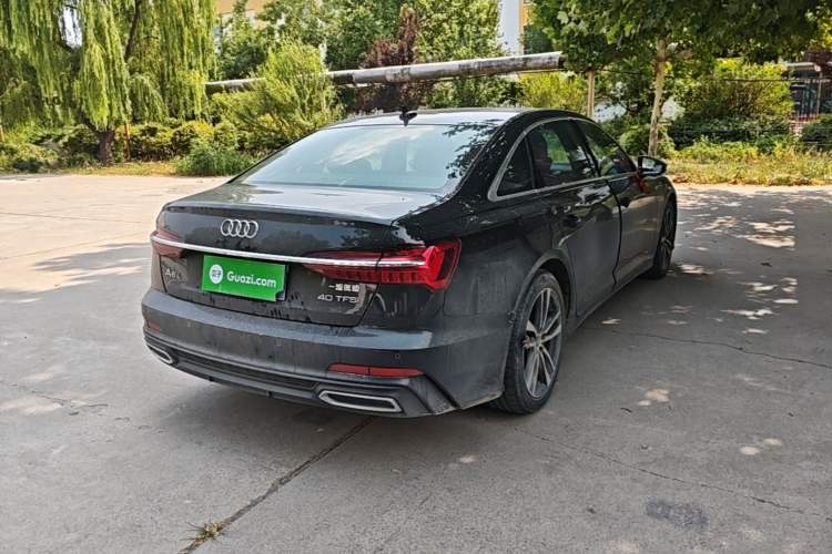 Used Audi A6L 2022 40 TFSI Luxury Dynamic Model Rear Right 45 Deg