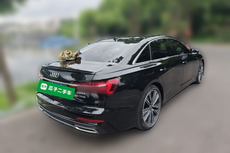 Used Audi A6L 2022 40 TFSI Luxury Dynamic Model Rear Right 45 Deg