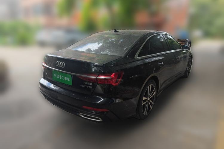 Used Audi A6L 2022 40 TFSI Luxury Dynamic Model Rear Right 45 Deg