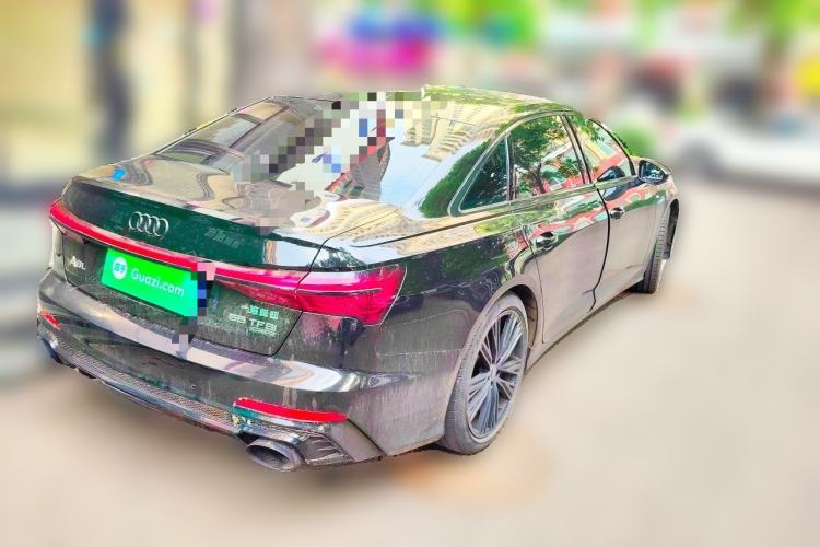 Used Audi A6L 2022 40 TFSI Luxury Dynamic Model Rear Right 45 Deg