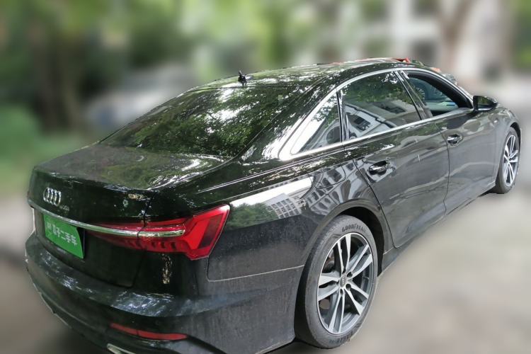 Used Audi A6L 2022 40 TFSI Luxury Dynamic Model Rear Right 45 Deg