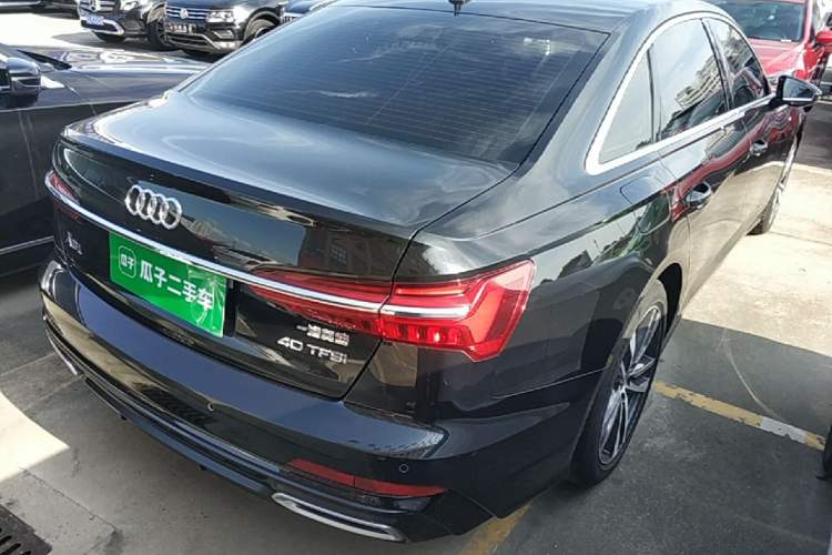 Used Audi A6L 2022 40 TFSI Luxury Dynamic Model Rear Right 45 Deg