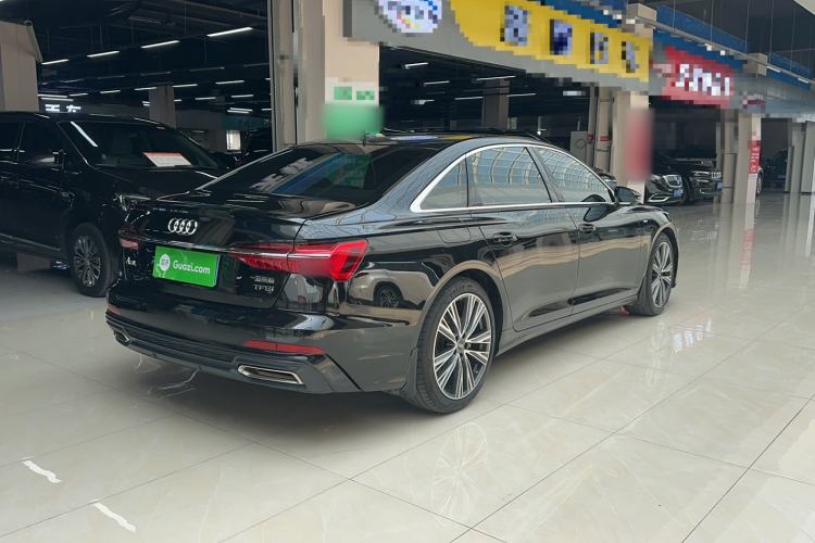 Used Audi A6L 2022 40 TFSI Luxury Dynamic Model Rear Right 45 Deg
