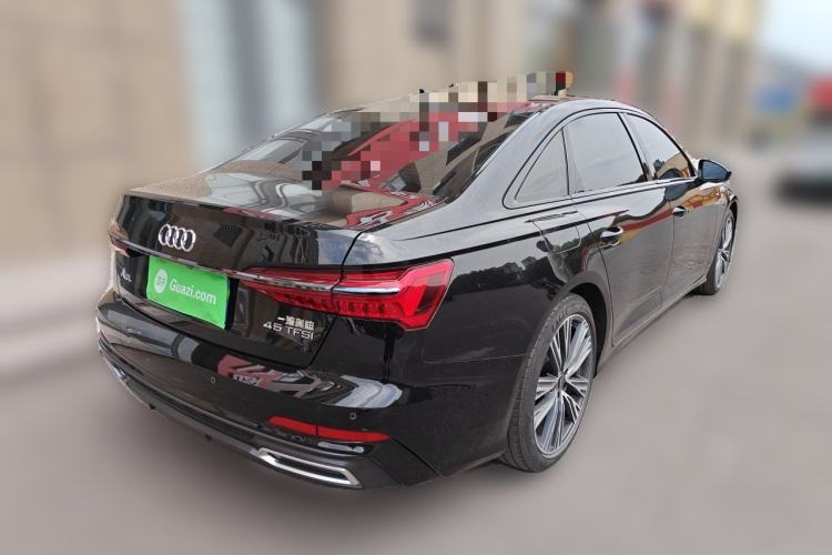 Used Audi A6L 2022 40 TFSI Luxury Dynamic Model Rear Right 45 Deg