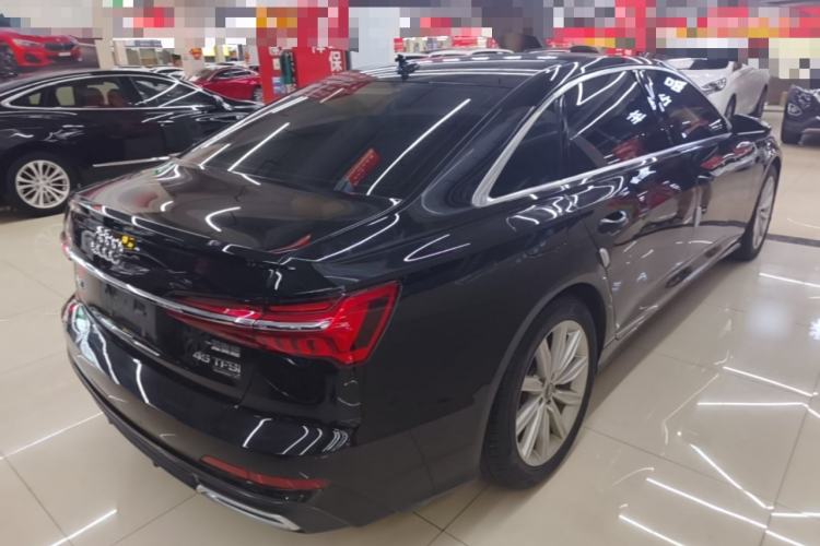 Used Audi A6L 2022 40 TFSI Luxury Dynamic Model Rear Right 45 Deg