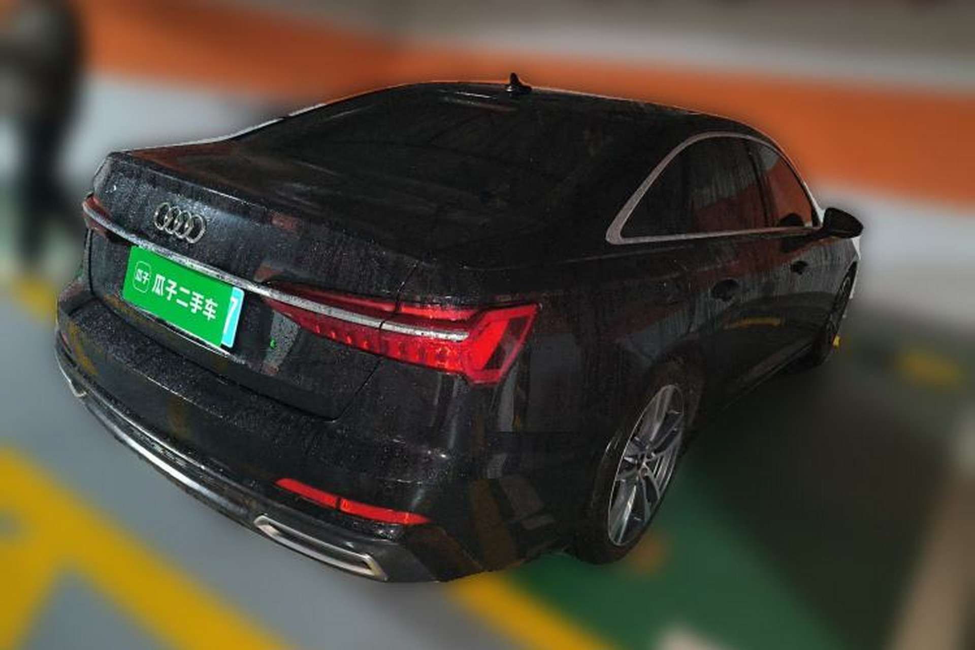 Used Audi A6L 2022 40 TFSI Luxury Dynamic Model Rear Right 45 Deg