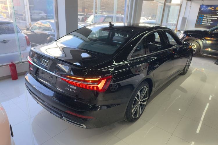 Used Audi A6L 2022 40 TFSI Luxury Dynamic Model Rear Right 45 Deg