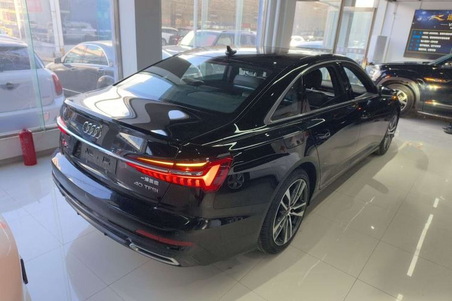 Used Audi A6L 2022 40 TFSI Luxury Dynamic Model Rear Right 45 Deg