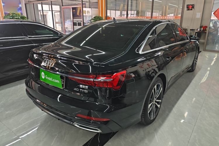 Used Audi A6L 2022 40 TFSI Luxury Dynamic Model Rear Right 45 Deg