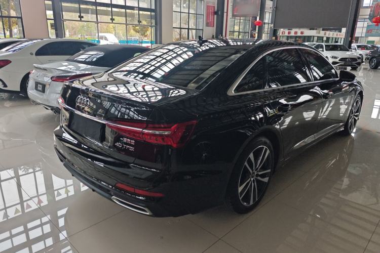 Used Audi A6L 2022 40 TFSI Luxury Dynamic Model Rear Right 45 Deg