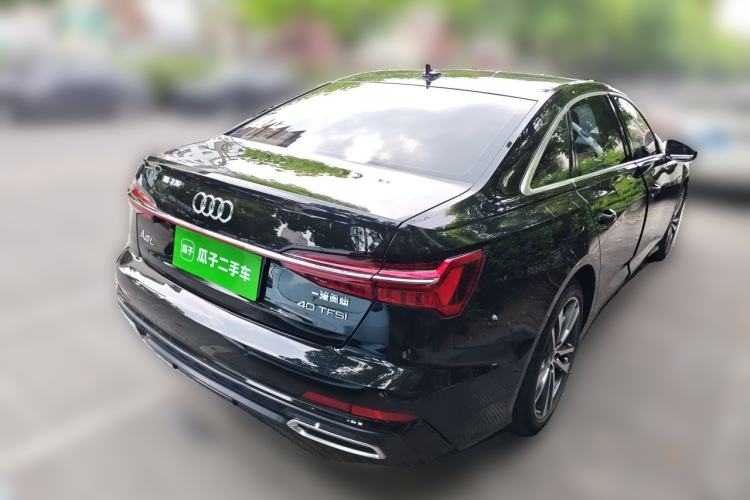 Used Audi A6L 2022 40 TFSI Luxury Dynamic Model Rear Right 45 Deg