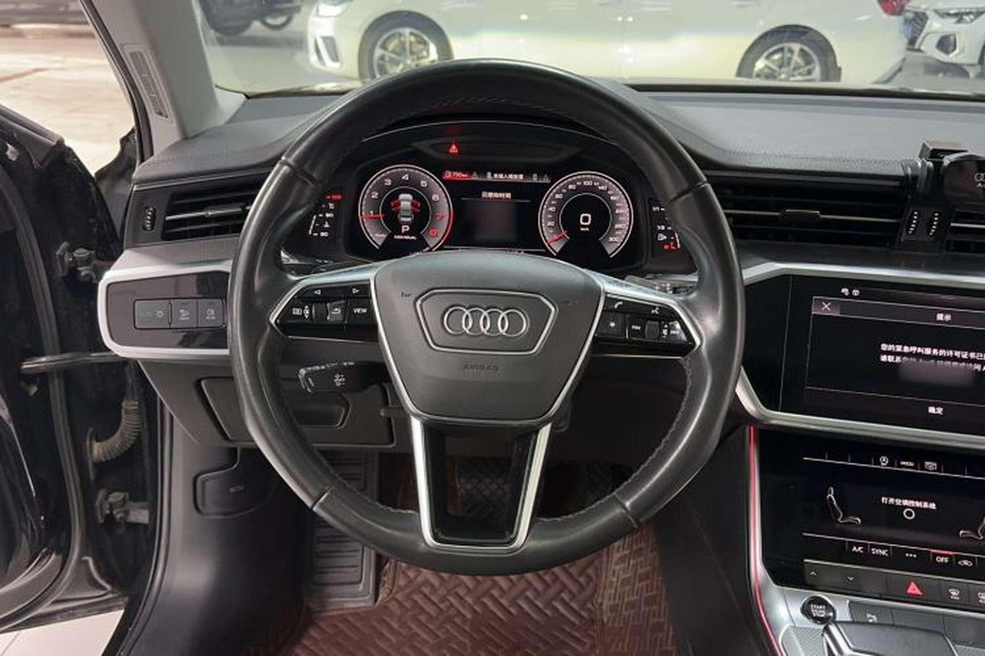 Used Audi A6L 2022 40 TFSI Luxury Dynamic Model Steering Wheel