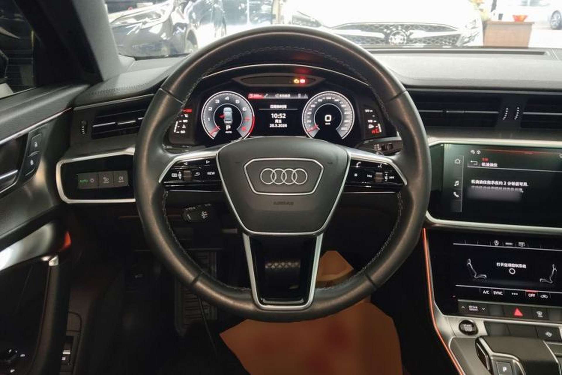 Used Audi A6L 2022 40 TFSI Luxury Dynamic Model Steering Wheel