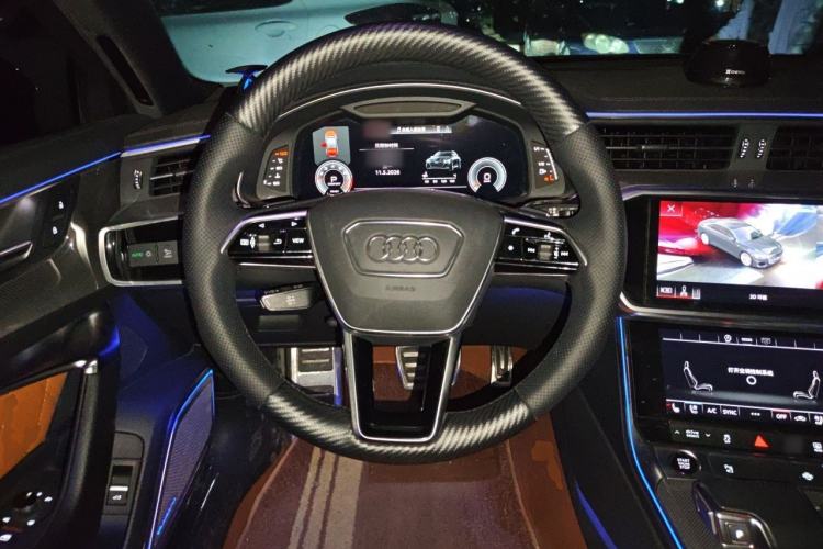 Used Audi A6L 2022 40 TFSI Luxury Dynamic Model Steering Wheel