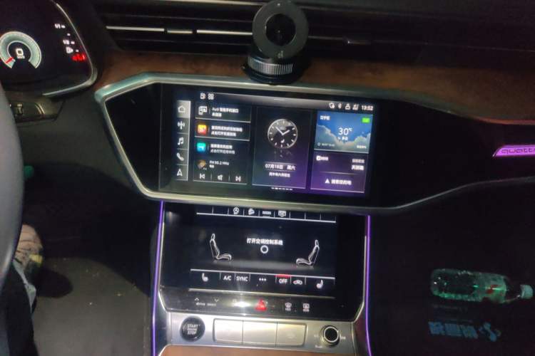 Used Audi A6L 2022 45 TFSI quattro Prestige Dynamic Edition Audio And AC Panel