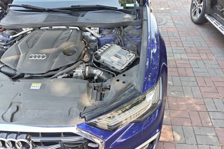Used Audi A6L 2022 55 TFSI quattro Flagship Dynamic Model Engine Bay Left