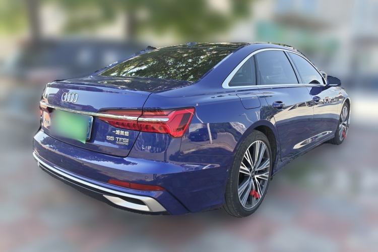 Used Audi A6L 2022 55 TFSI quattro Flagship Dynamic Model Rear Right 45 Deg