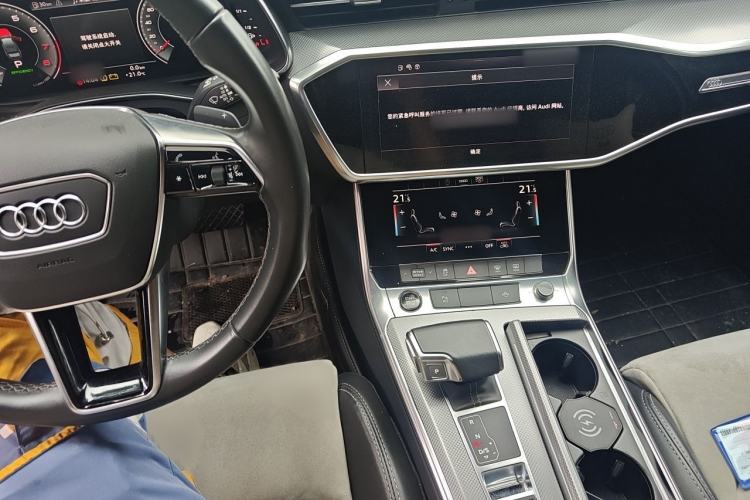Used Audi A6L 2022 45 TFSI Prestige Dynamic Edition Audio And AC Panel