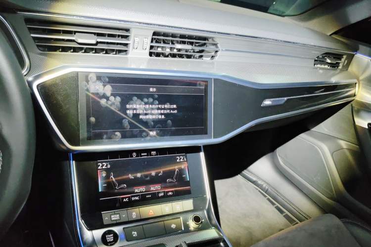 Used Audi A6L 2022 45 TFSI Prestige Dynamic Edition Audio And AC Panel