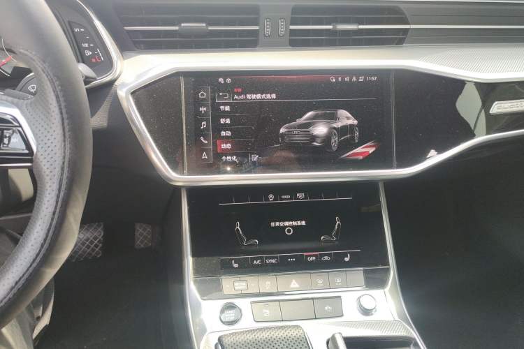 Used Audi A6L 2022 45 TFSI quattro Prestige Elegant Edition Audio And AC Panel