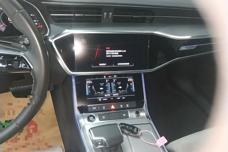 Used Audi A6L 2022 45 TFSI Prestige Dynamic Edition Audio And AC Panel