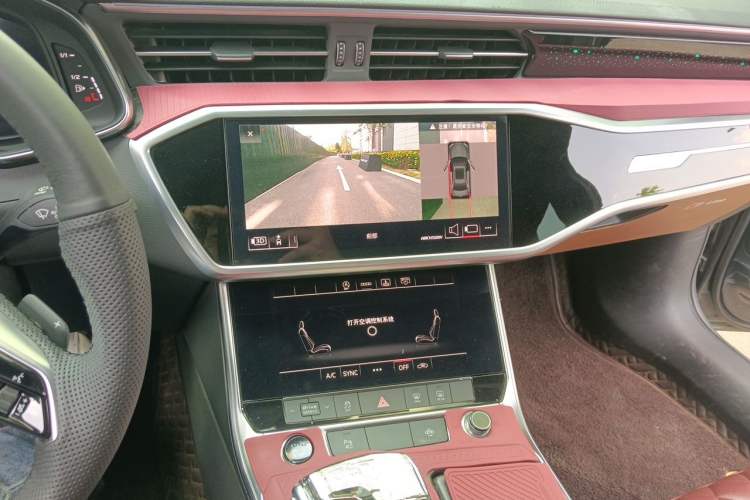 Used Audi A6L 2022 45 TFSI Prestige Dynamic Edition Audio And AC Panel